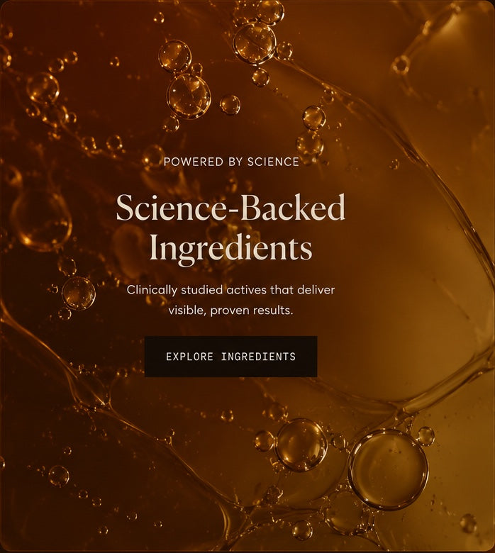 Science-backed ingredients powered by research